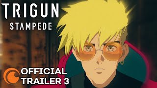 TRIGUN STAMPEDE  OFFICIAL TRAILER 3 [upl. by Cave]