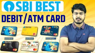 Best SBI Atmdebit card  Sbi all atm card features fees amp charges [upl. by Barna]