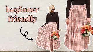 Beginner Friendly Clothes To Sew  Beginner Sewing Projects [upl. by Laemsi]