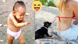 Top 50 Funniest Video Compilation TRY NOT TO LAUGH [upl. by Yboc]