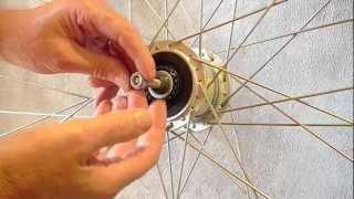 Shimano hub dynamo DH2R35E replacement [upl. by Lindsay]