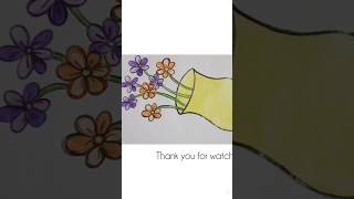 flowerpot easysimpledrawing art pencil sketch shorts [upl. by Notxed]