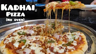 Ghar Par Banae Cafe Jaisa Pizza🤤 Pizza Sauce Aur Base Sauce k Sath😋 [upl. by Adnawak]