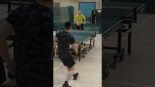 WE DONT KNOW 😵‍💫 DID THIS TOUCH EDGE OR SIDE 🏓🤔🤔🤔 shorts bestmoments [upl. by Munniks198]