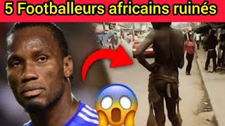 Voici 5 Grands footballeurs africains devenus très pauvres 😭 et dautres devenus fous [upl. by Oretna]