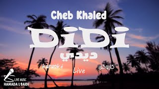 الشاب خالد  ديدي  كاريوكي  Cheb Khaled  Didi karaoké Video 2022 [upl. by Anem]