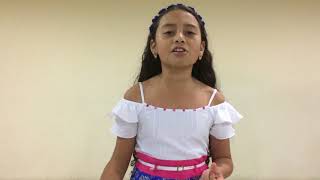 Jennifer giraldo marulanda 10 años Audicion Voz Kids 2017 [upl. by Clyve]