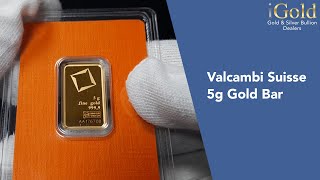 Valcambi Suisse 5g Gold Bar [upl. by Giffer274]