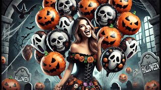 🎈 Haolongfa Scary Halloween Balloons  Best Scary Halloween Balloons 🎈 [upl. by Fellows]