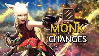 Monk Changes  Dawntrail Media Tour FFXIV [upl. by Lilian166]