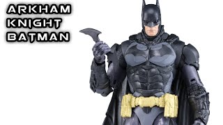 McFarlane Toys ARKHAM KNIGHT BATMAN DC Multiverse Action Figure Review [upl. by Meldoh]