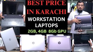 DELL  HP Workstation  2GB  4Gb  8GB Graphics Laptops Best Price in Karachi Pakistan NxGeNTeCh [upl. by Hoenack]