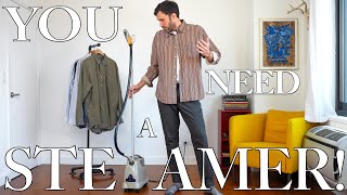 Why EVERYONE Should Own a Clothing Steamer [upl. by Ilowell538]