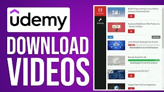 How To Download Videos On Udemy 2024 Step by Step [upl. by Fraser]