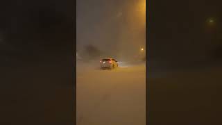 Chasing ChaosNighttime Blizzard in the Windy City of St JohnsNewfoundland CanadaSnow storm II [upl. by Attekahs]