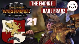 DEFENDING STIRLAND  CONFEDERATION  Total War Warhammer 3 IE Part 21 KARL FRANZ [upl. by Amliw124]