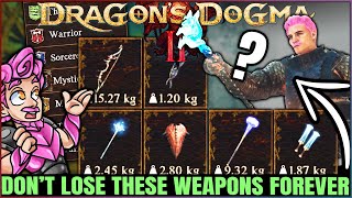 Dragons Dogma 2  Best MISSABLE Enchanted Weapons For EVERY Vocation  OP Weapon Location Guide [upl. by Llerrud]