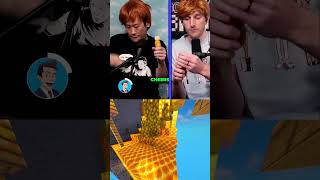 The GINGER CHALLANGE ginger challange podcast minecraft parcours funny highlight fyp viral [upl. by Rollie]