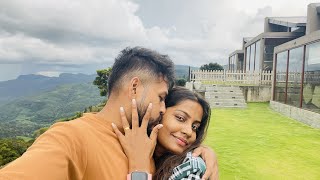 Honeymoon එකට අපි ගිය hotel එකේ room tour එක🏡 shady hills hunnasgiriya [upl. by Neiluj]