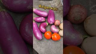 Baigan kari recipe youtubeshorts shorts minivlog🍆🍆🍆🤪 [upl. by Kevon]