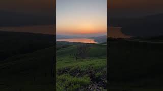 Mount Fuji amp Lake Yamanaka Evening Panorama View [upl. by Abita]