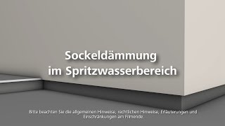 Sockeldämmung  Wärmedämmung  WDVS  FassadendämmungVerarbeitung [upl. by Imray]