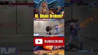 M Bison is BROKEN SF6 High Level Gameplay スト6 sf6bison streetfighter [upl. by Warwick]