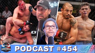 Tybura Finishes Tuivasa JOSE ALDO Returns  Weighing In Podcast [upl. by Ayalahs]