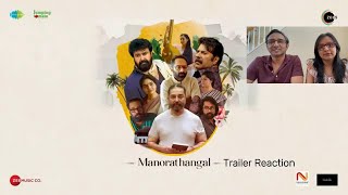 Reacting to Manorathangal Official Trailer  Kamal Hassan  Mohanlal  Mammootty  Fahadh Faasil [upl. by Eitteb]