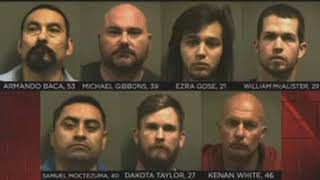 7 Amarillo men arrested after online sting operation [upl. by Savinirs]