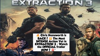 EXTRACTION 3 Official Trailer Review EXTRACTION 3 Trailer  Netflix Action Thriller [upl. by Neff345]