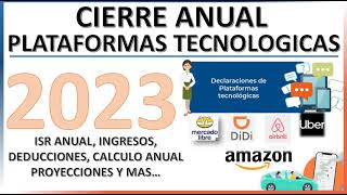 CIERRE ANUAL PLATAFORMAS TECNOLOGICAS 2023 [upl. by Nuarb637]