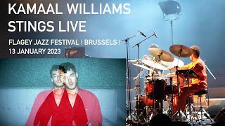 Kamaal Williams  Stings LIVE Sam Laviso solo  Flagey Jazz Festival  13 January 2023  Brussels [upl. by Leunas]