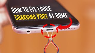 HOW TO FIX ANDROID PHONE Loose CHARGING PORT At HOME 2021 [upl. by Riggins264]