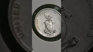 1938 10 centavos Commonwealth of the Philippines Silver Coin [upl. by Kolivas714]