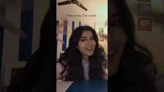 I love you Im sorry Cover  Gracie Abrams ✨ [upl. by Aira]