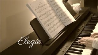 Elegie Jules Massenet  Piano Cover [upl. by Cud]