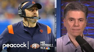 New Chicago Bears coach GM must be sold on Fields  Pro Football Talk  NBC Sports [upl. by Duky553]