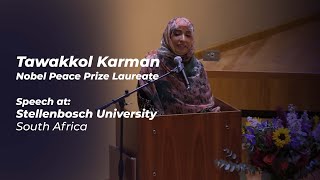 Tawakkol Karmans Speech in South Africa on the 30th Anniversary of the End of Apartheid [upl. by Asare]