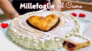 MILLEFOGLIE COL CUORE ❤️ Facile e veloce [upl. by Karl]