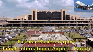 Pakistan Busiest Airport  Jinnah International Airport  Karachi [upl. by Dunc]