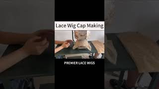 Watch us making the lace wig caps premierlacewigs [upl. by Bender167]