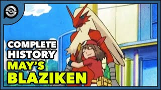 Pokemon Explained Mays Blaziken  Complete History [upl. by Angid]