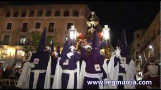 Semana Santa en Murcia Martes Santo Hermandad de esclavos de Nuestro Padre Jesus del Rescate [upl. by Ynattyrb]