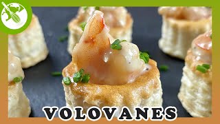 🍤 VOLOVANES rellenos de Crema de Langostinos🍤 EXQUISITO APERITIVO PARA NAVIDAD 🎄 [upl. by Yessac]