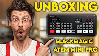 Blackmagic ATEM mini pro Unboxing Features Blackmagic Camera Blackmagic ATEM [upl. by Bailie]