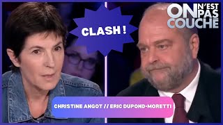 CLASH Eric DupondMoretti  Christine Angot  On nest pas couché 10 mars 2018 [upl. by Lleihsad]