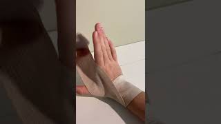 How to Wrap a Bandage Around a Wrist [upl. by Ahsiel]