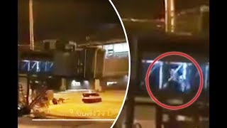 Viewers Baffled By Ghost Passengers At Deserted Airport In Thailand [upl. by Zindman744]