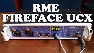 RME FIREFACE UCX UNBOXING ET REVIEW [upl. by Ertha190]